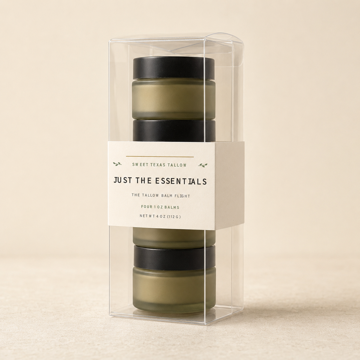 Just The Essentials Tallow Balm Flight