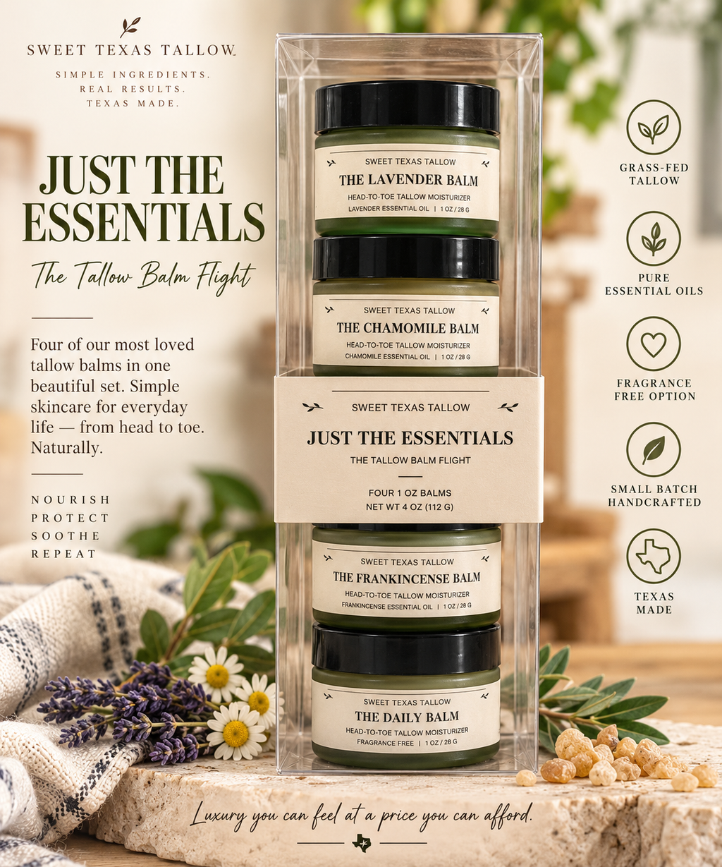 Just The Essentials Tallow Balm Flight