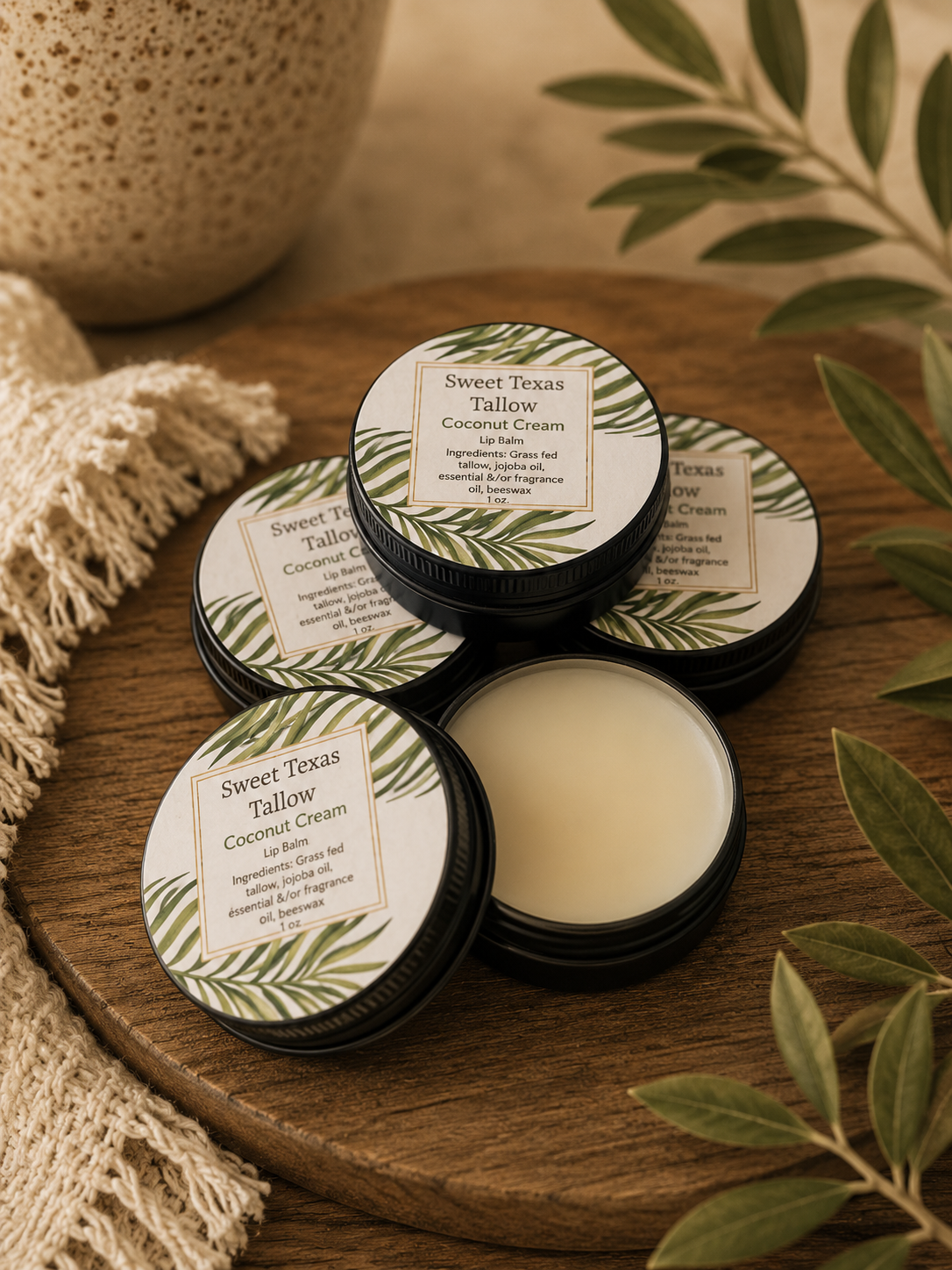 Tallow Lip Balm